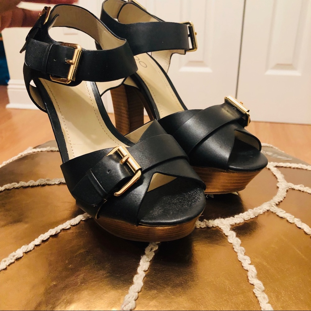 💃🏽Comfy chunky Aldo heels 👠